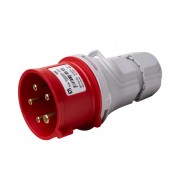 Вилка кабельна (силовий роз'єм) EV-1653 N IP44 (16A, 400V, 3P+N+PE)